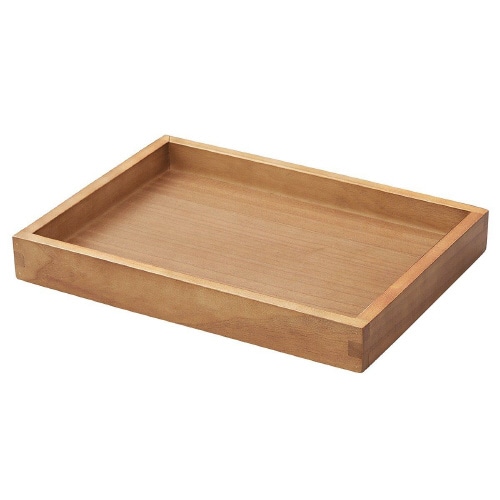 木製ボックス 桐材 ブラウン H5cm