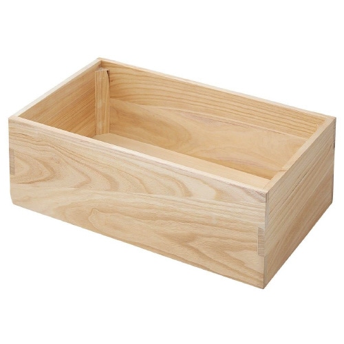 木製ボックス 桐材 ナチュラル W60×H20cm