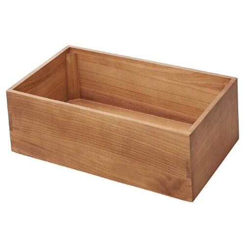 木製ボックス 桐材 ブラウン W60×H20cm