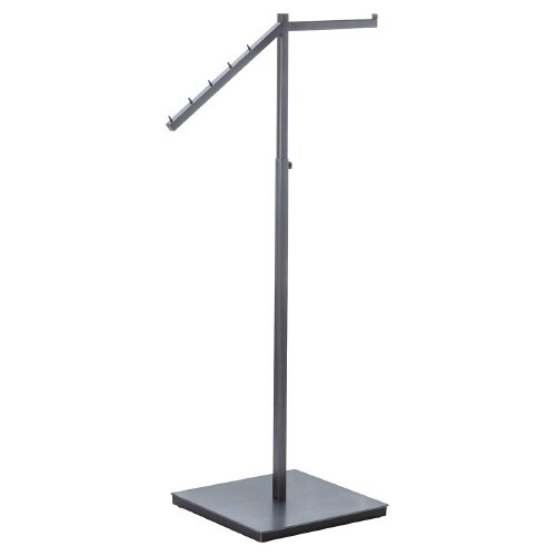 スチールブラック スクエアベース 傾斜ハンガー