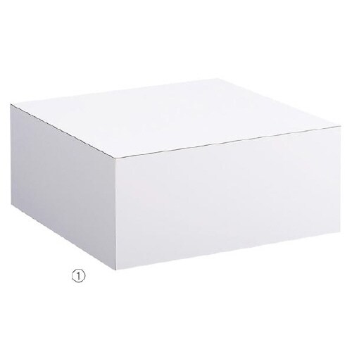 木製ステージ W45cm ホワイト
