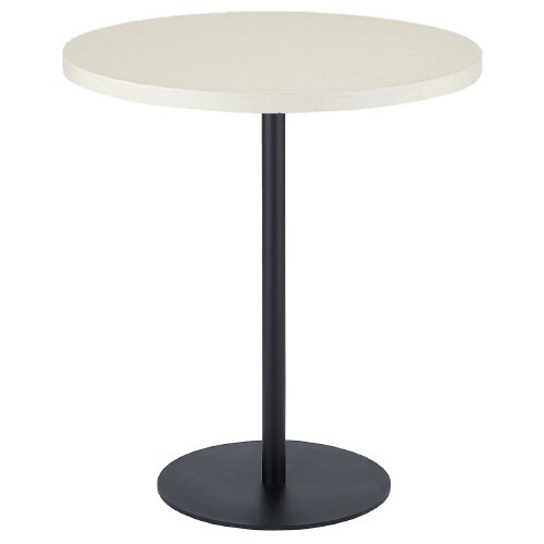 Rカフェテーブル白脚 直径80*H95 ホワイトW