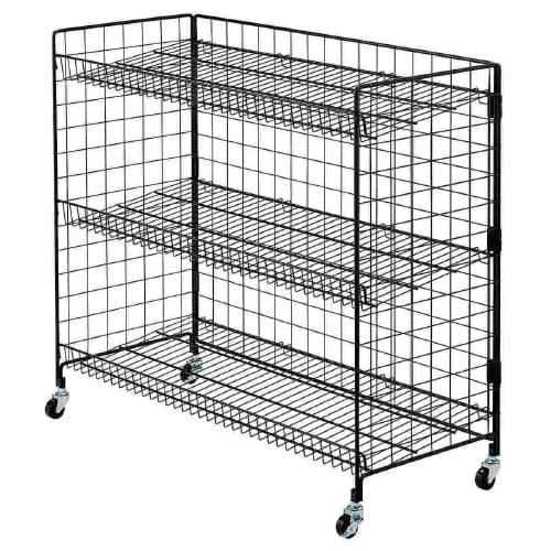 中央用ネットラックW90cm ブラック