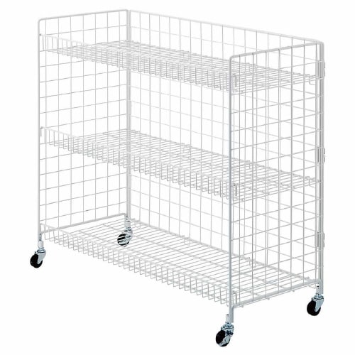 中央用ネットラックW90cm ホワイト