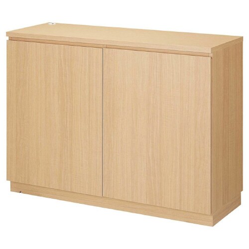 木製バックカウンター D45cm エクリュ