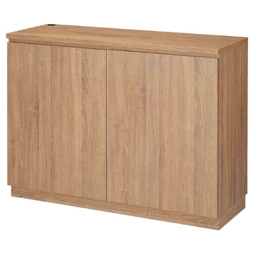 木製バックカウンター D45cm ラスティック柄