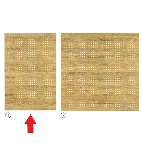 有孔パネル 角バー取付 ラスティックW60×H90