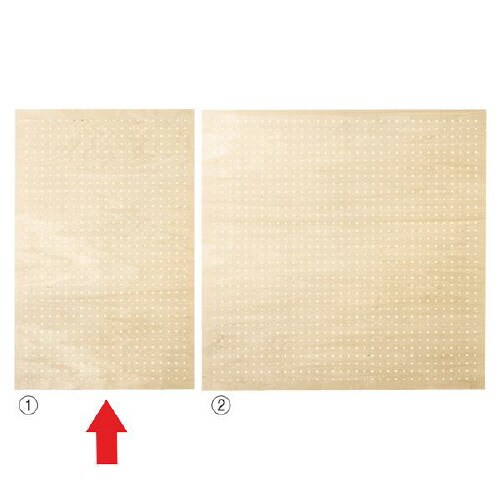 有孔パネル スリット取付 シナ柄 W60×H90