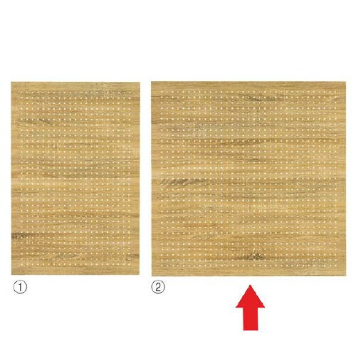 有孔パネル スリット取付ラスティックW90×H90