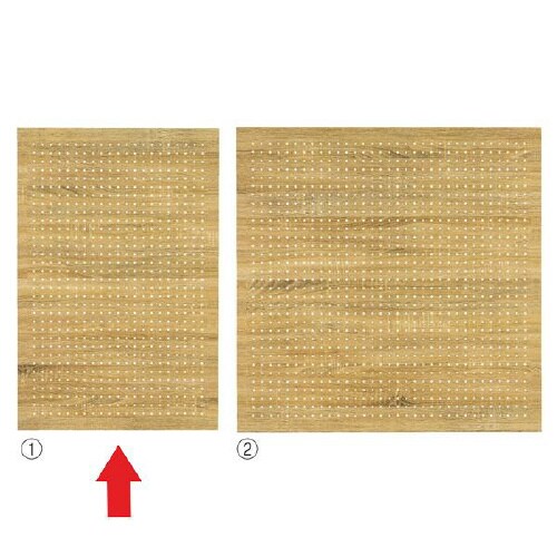 有孔パネル スリット取付ラスティックW60×H90