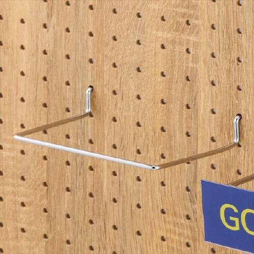 有孔パネル用シューズフック(直径4mm)1段