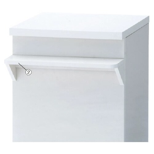 カウンター用 追加前面台 W60cm ホワイト