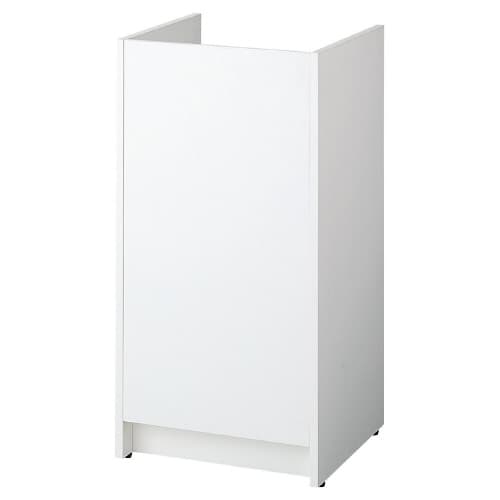 木製レジ台 ホワイト