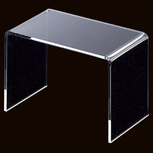 アクリル透明コの字ラック 幅10cm 2個入×2