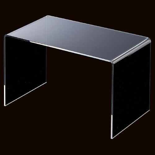 アクリル透明コの字ラック 幅25cm 2個入×2