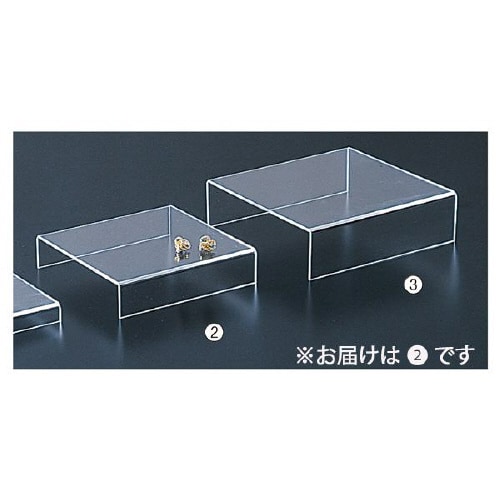 アクリルステージ 透明 中 2個入×2