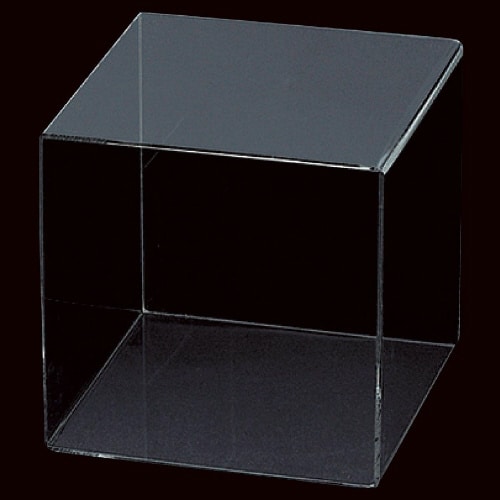 透明アクリル5面ボックス 30cm角 2個入