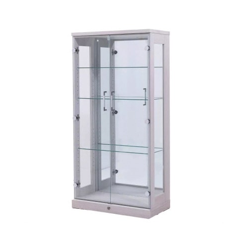 ショーケース オリーブ 幅64cm ホワイト