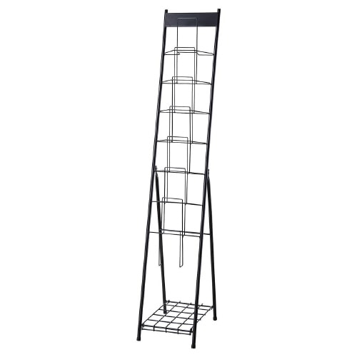 スマートカタログスタンドA4 7段 1列7段 黒