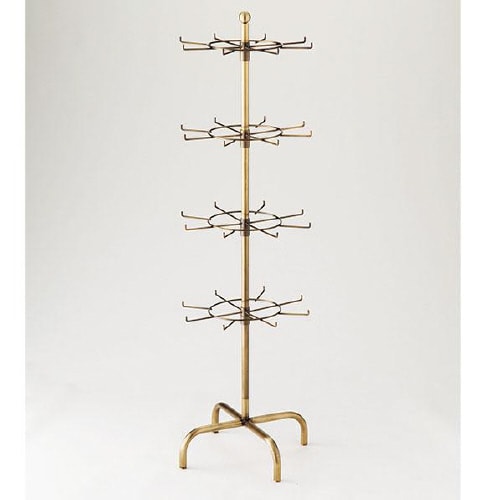 回転ハンガースタンド アンティークゴールドセットB
