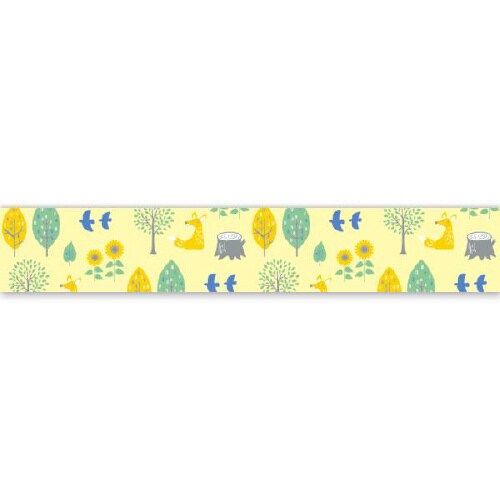 ラウンドシートS 夏パターン(北欧風)