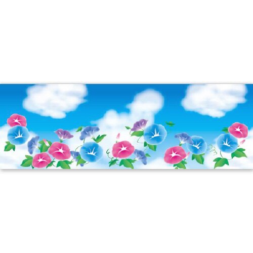 ラウンドシート 夏イメージ(朝顔)