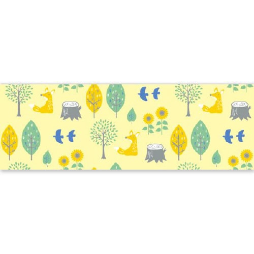 ラウンドシート 夏パターン(北欧風)