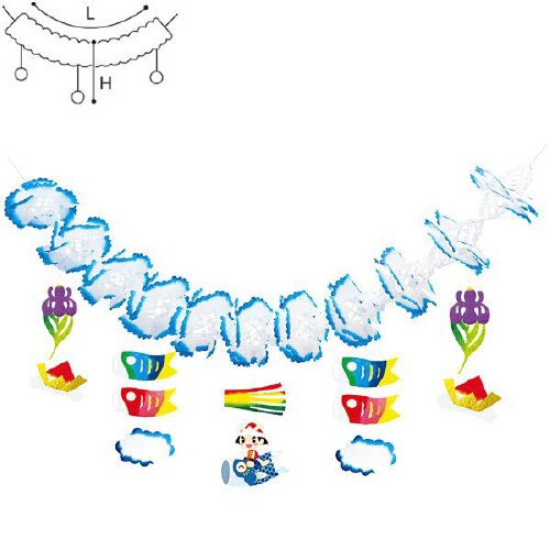 大空こいのぼりガーランド