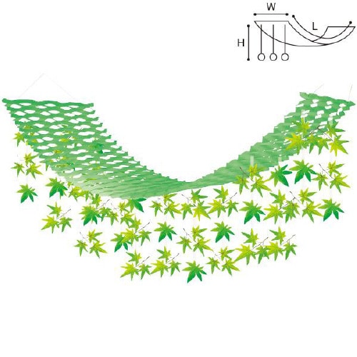 楓リーフプリーツハンガー
