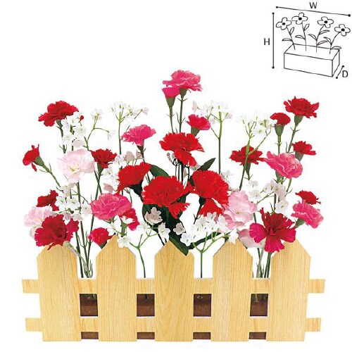 カーネーション垣根スタンド