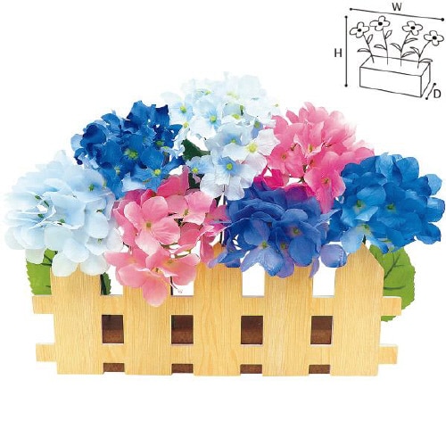 アジサイ垣根スタンド