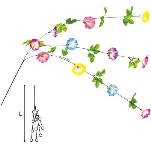 朝顔3本シダレ 3本入