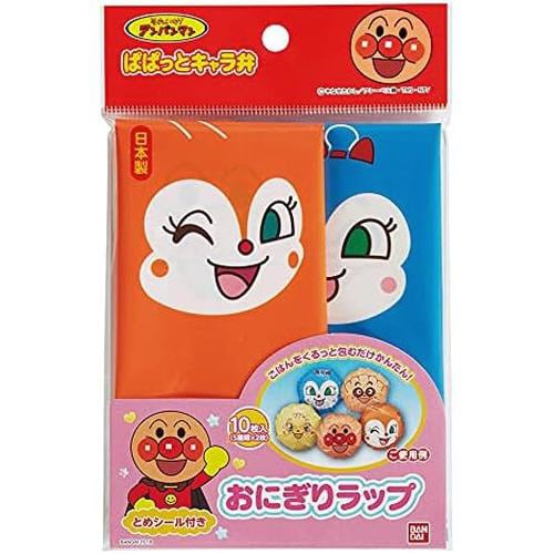 おにぎりラップ女児アンパンマン10枚入4セット