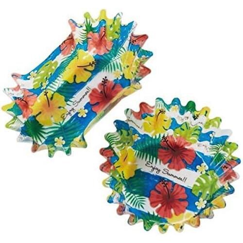 お弁当カップハイビスカス丸小判セット22枚入×5