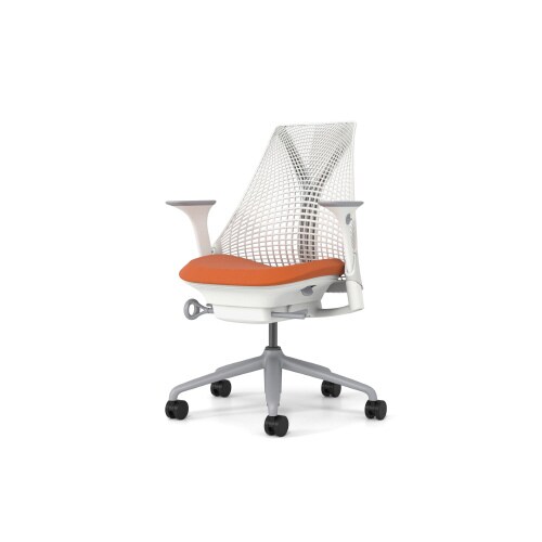 セイルチェア ホワイト×オレンジ