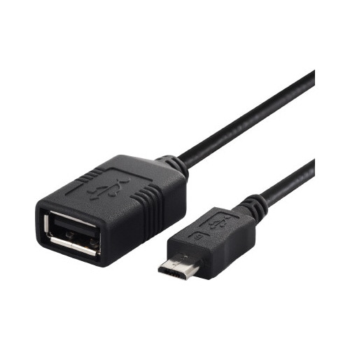 USB(microB to A)変換アダプター
