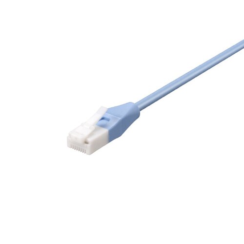 Cat6 LANケーブルやわらか15m ブルー