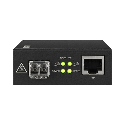 Giga対応光メディアコンバーター550mモデル