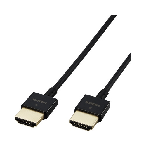 HDMIケーブルスリム2m黒