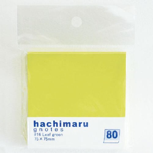 gnotes80hachimaruグリーン×12