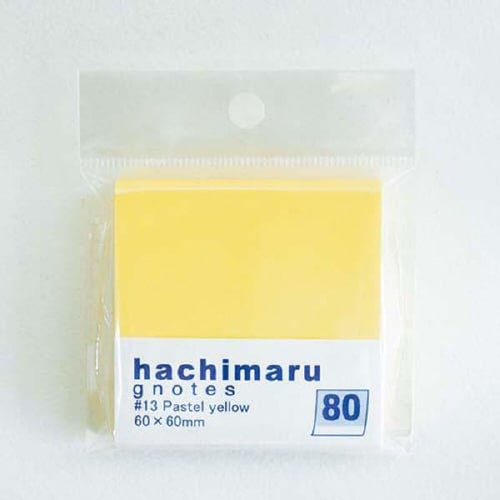 gnotes80hachimaruイエロ×10