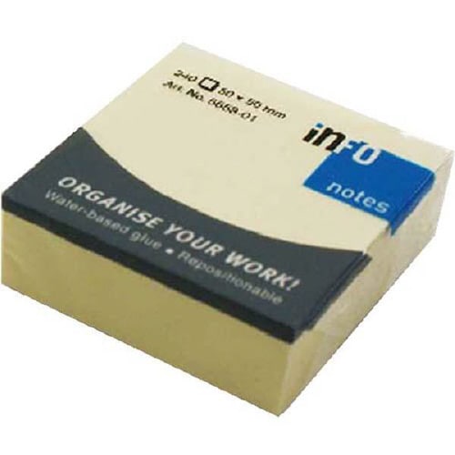 infonotesイエローキューブイエロ×10