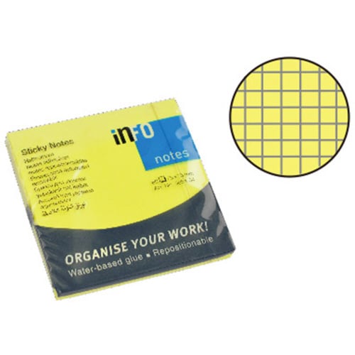 ブリリアントノート75×75mmブリリアントイエロ