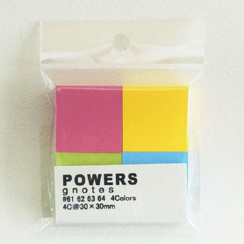 パワーズ 4C 30x30mmx4pad×10