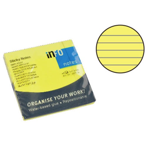 ブリリアントノート75×75mmブリリアントイエロ