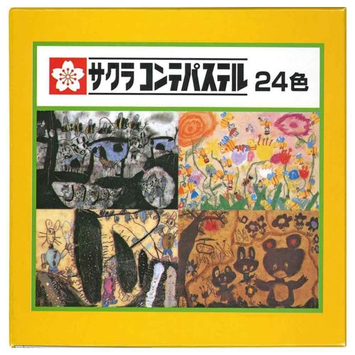 サクラコンテパステル24色