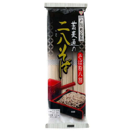 おびなた 蕎麦通の二八そば 240g×10袋