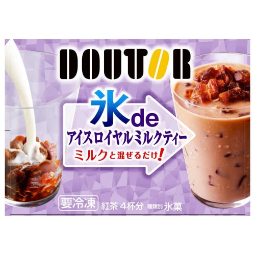 【冷凍】ドトール氷deロイヤルミルクティ4食6