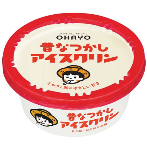 【冷凍】オハヨー乳業 昔なつかしアイスクリン24個