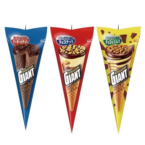 【冷凍】江崎グリコジャイアントコーンアソート20個